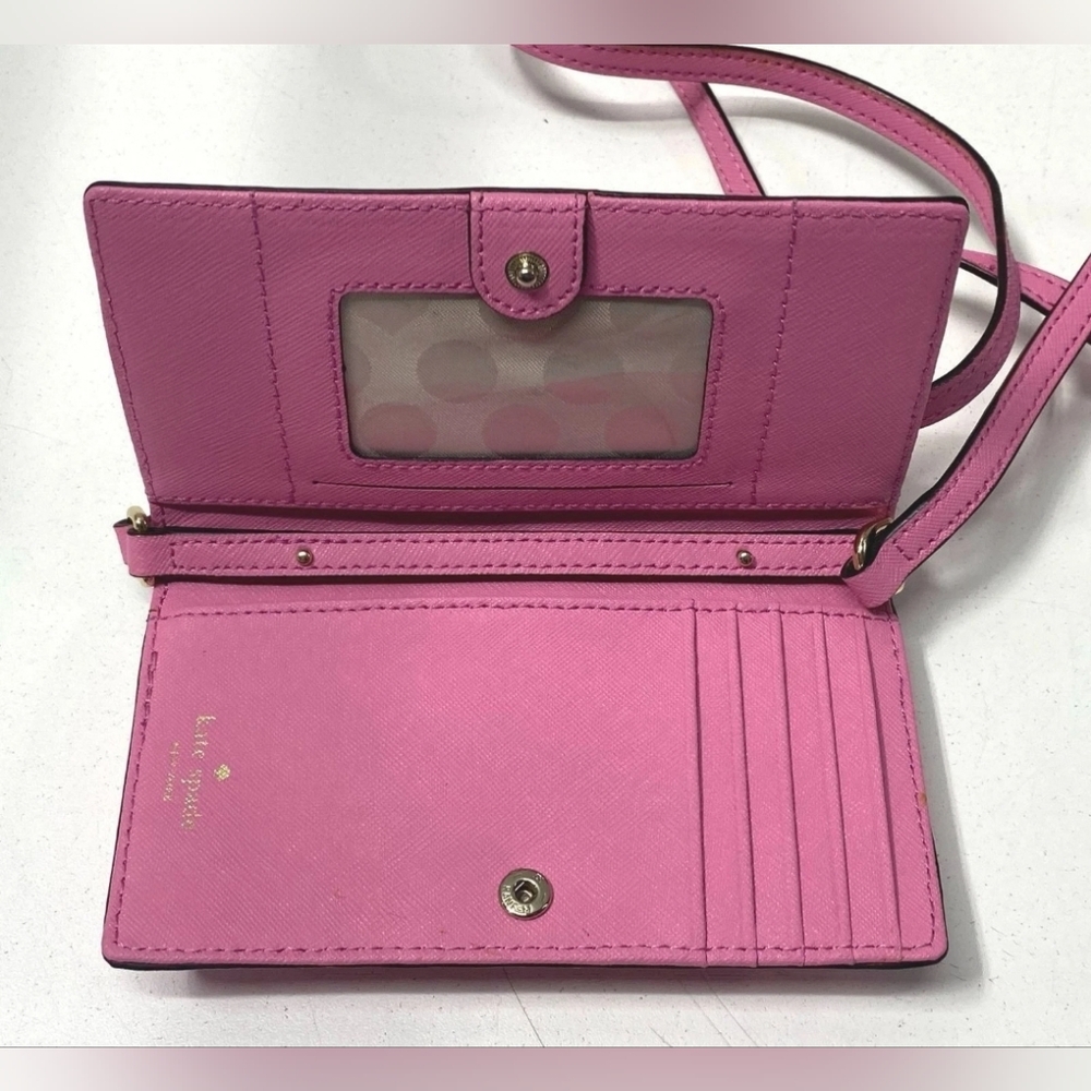 Kate Spade Pink Crossbody Bag/wallet. - Picture 2 of 4